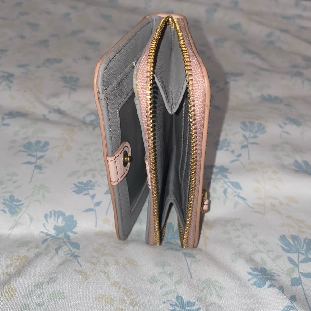 Fossil Pink Bi-Fold Wallet - image 2